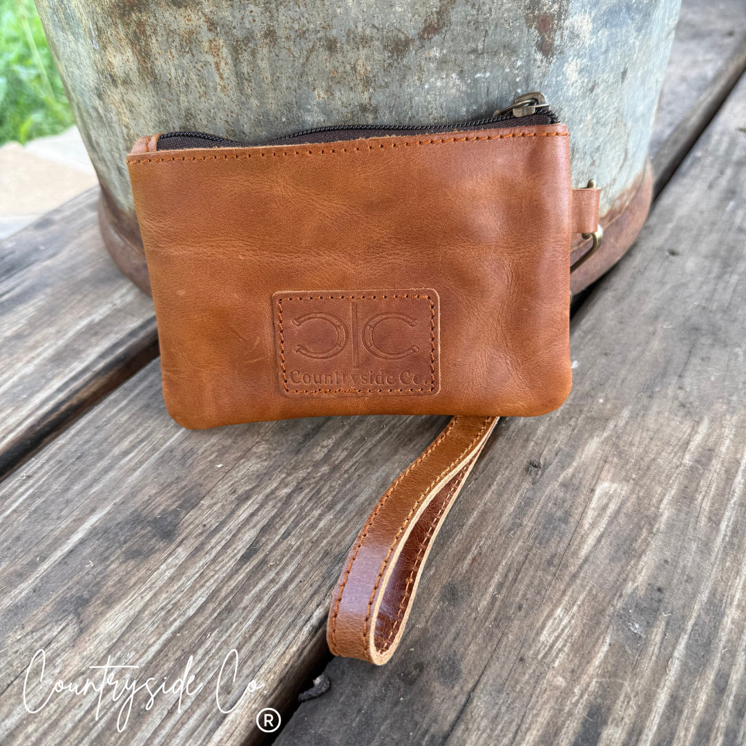 Jukebox Money Wristlet Pouch