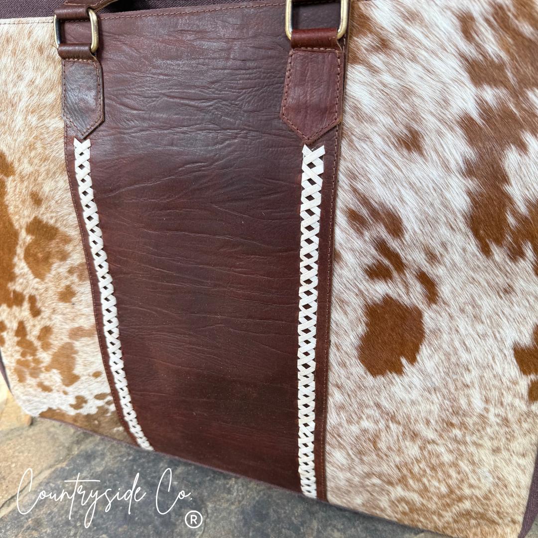 Ranch Dream Cowhide Weekender