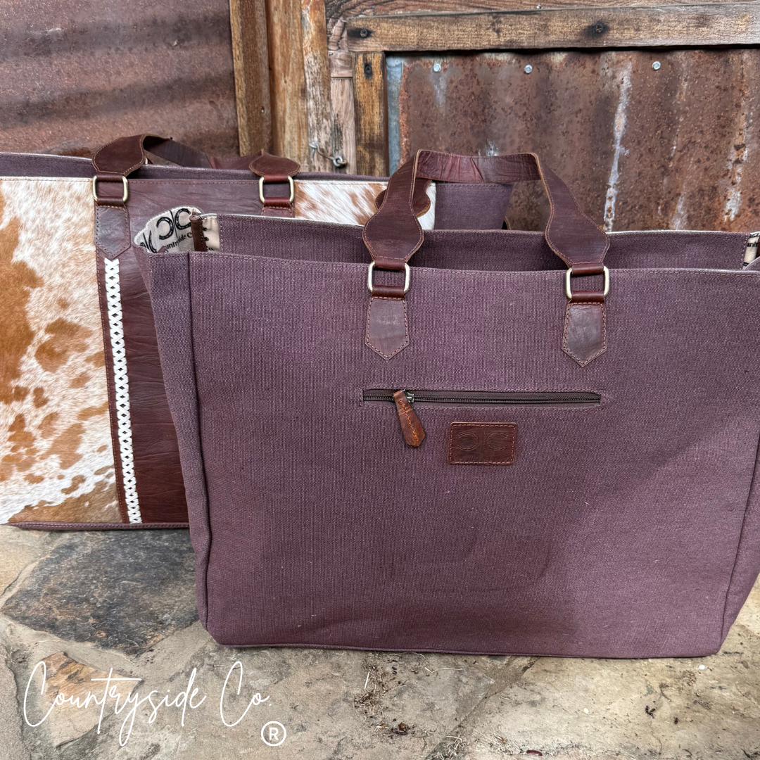 Ranch Dream Cowhide Weekender