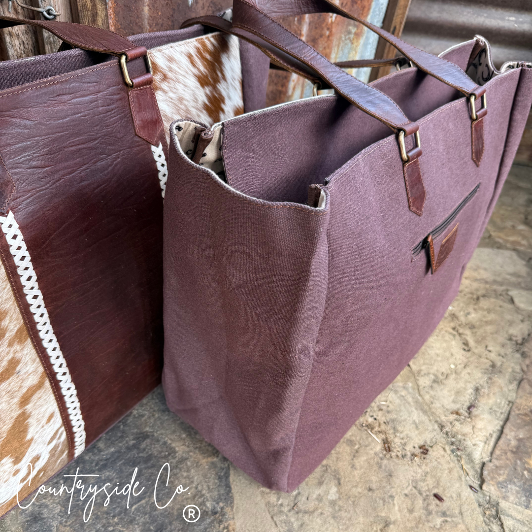 Ranch Dream Cowhide Weekender
