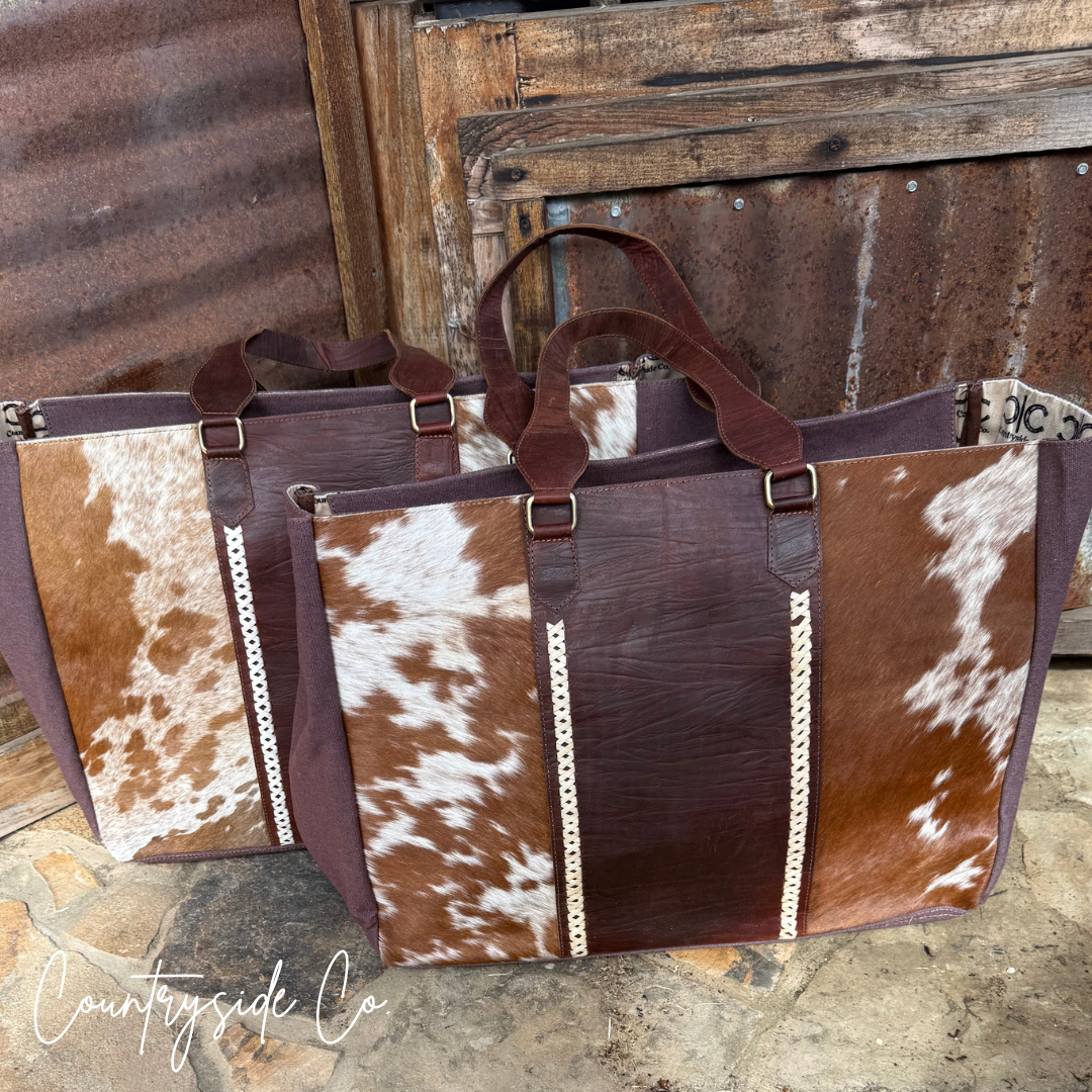 Ranch Dream Cowhide Weekender