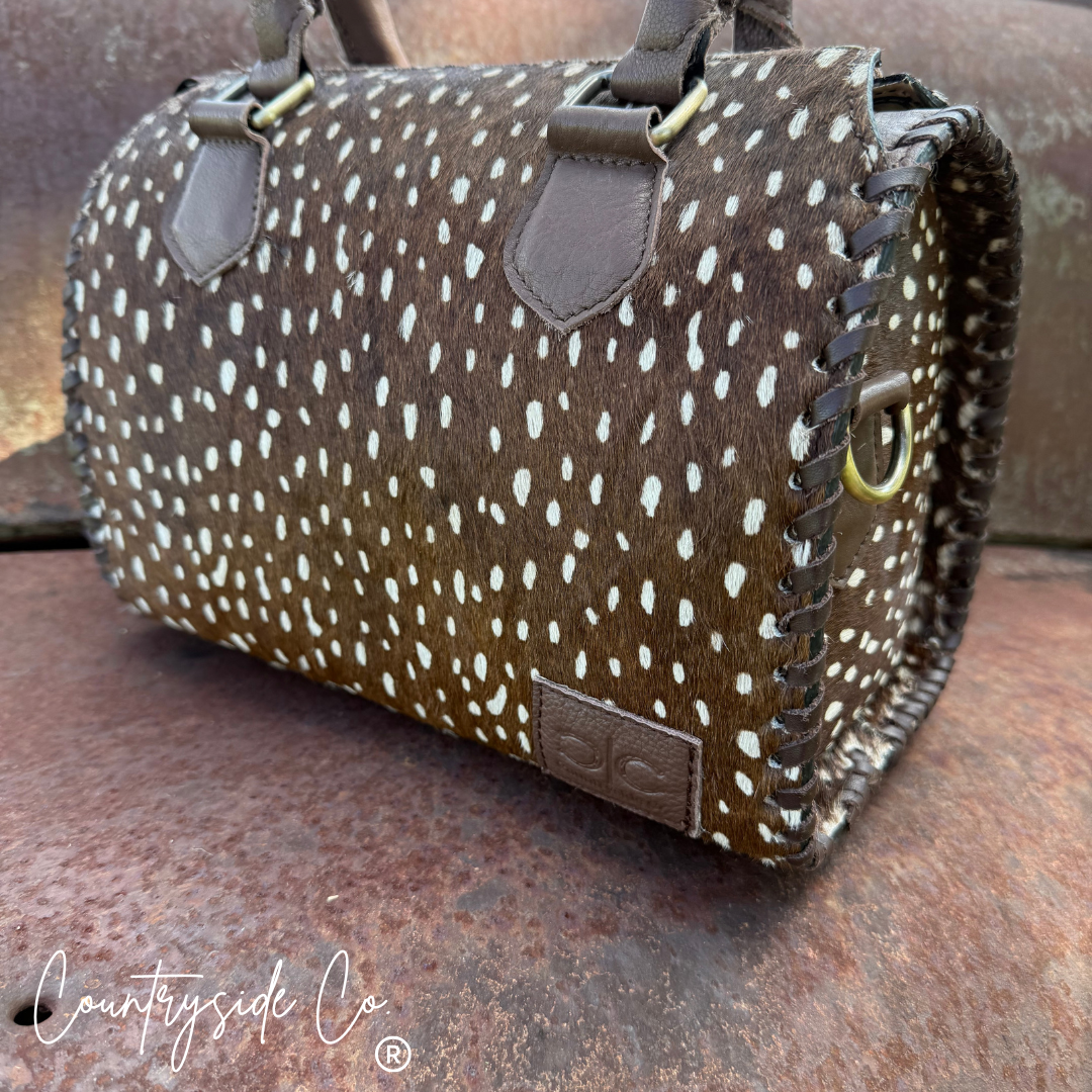 Wild Axis Cowhide Soft Speedy Bag