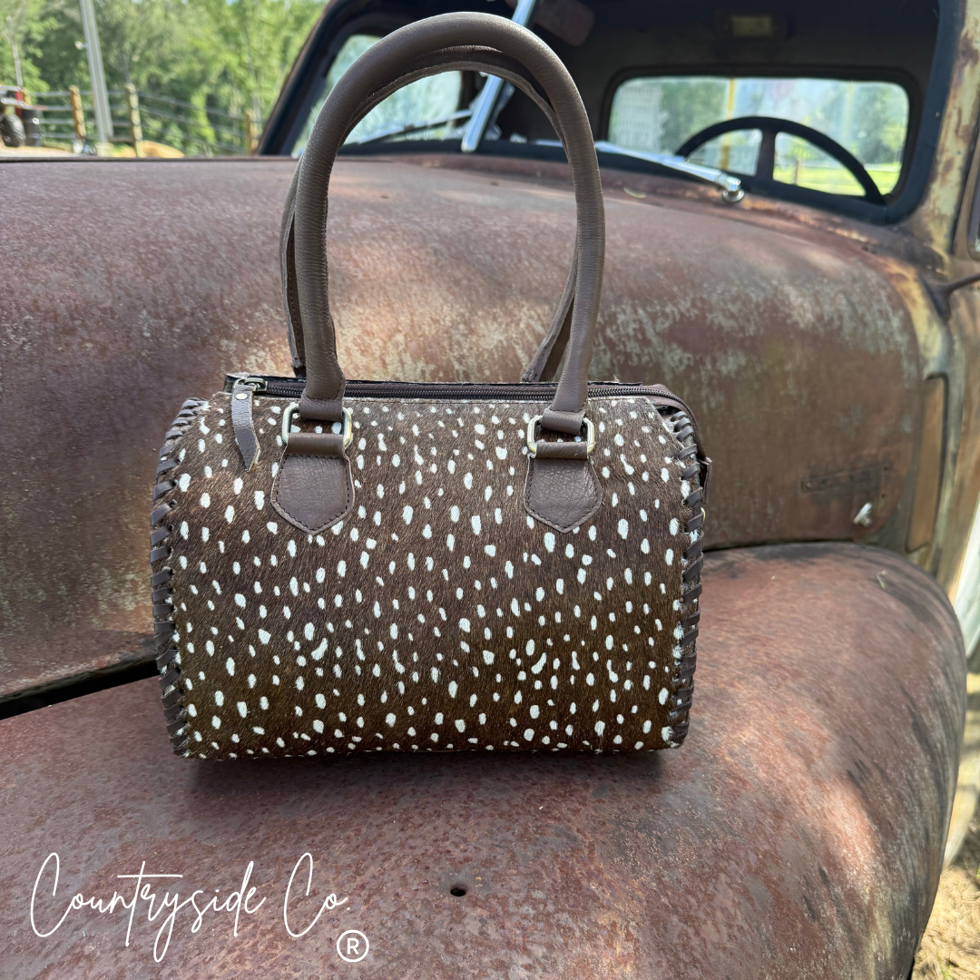 Wild Axis Cowhide Soft Speedy Bag
