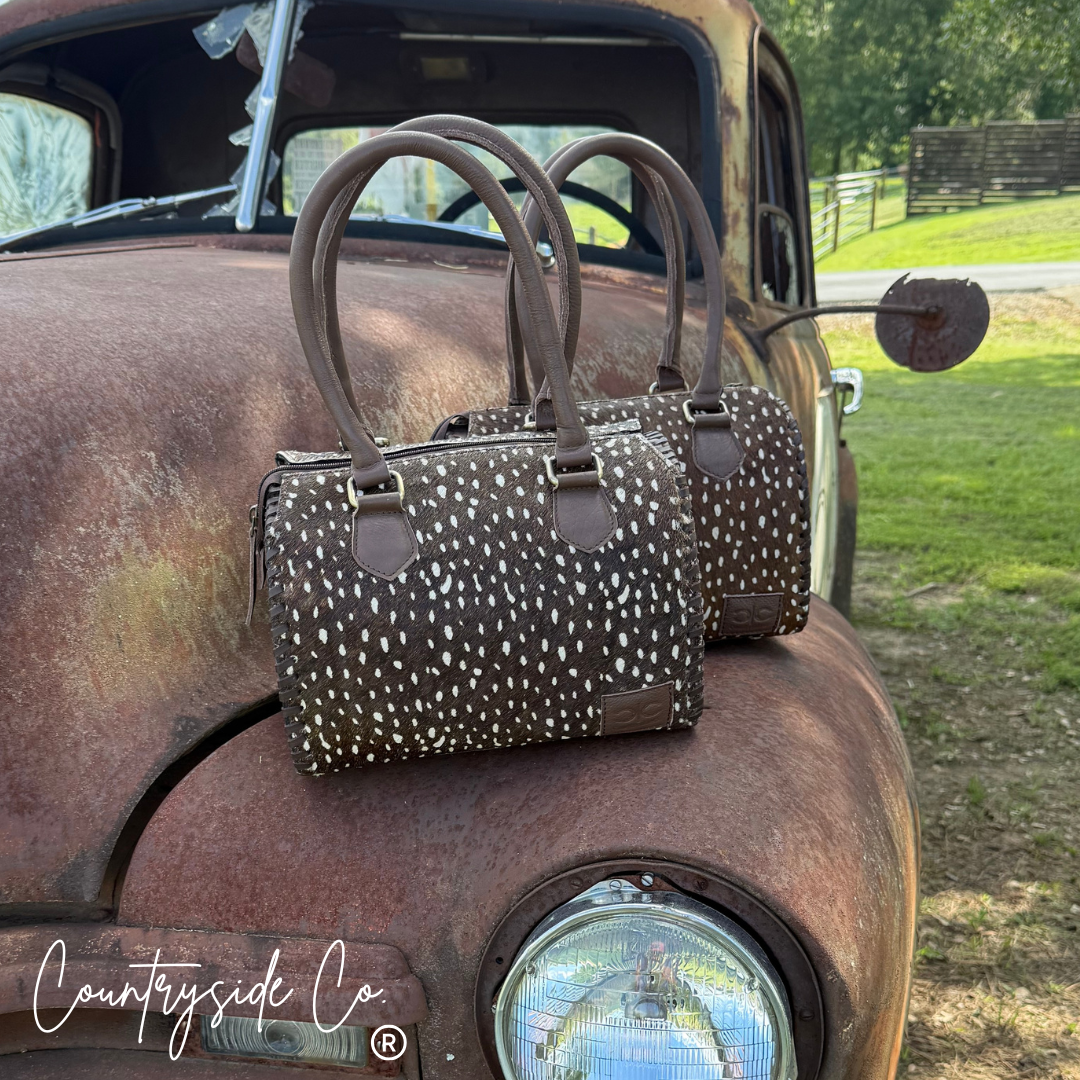 Wild Axis Cowhide Soft Speedy Bag