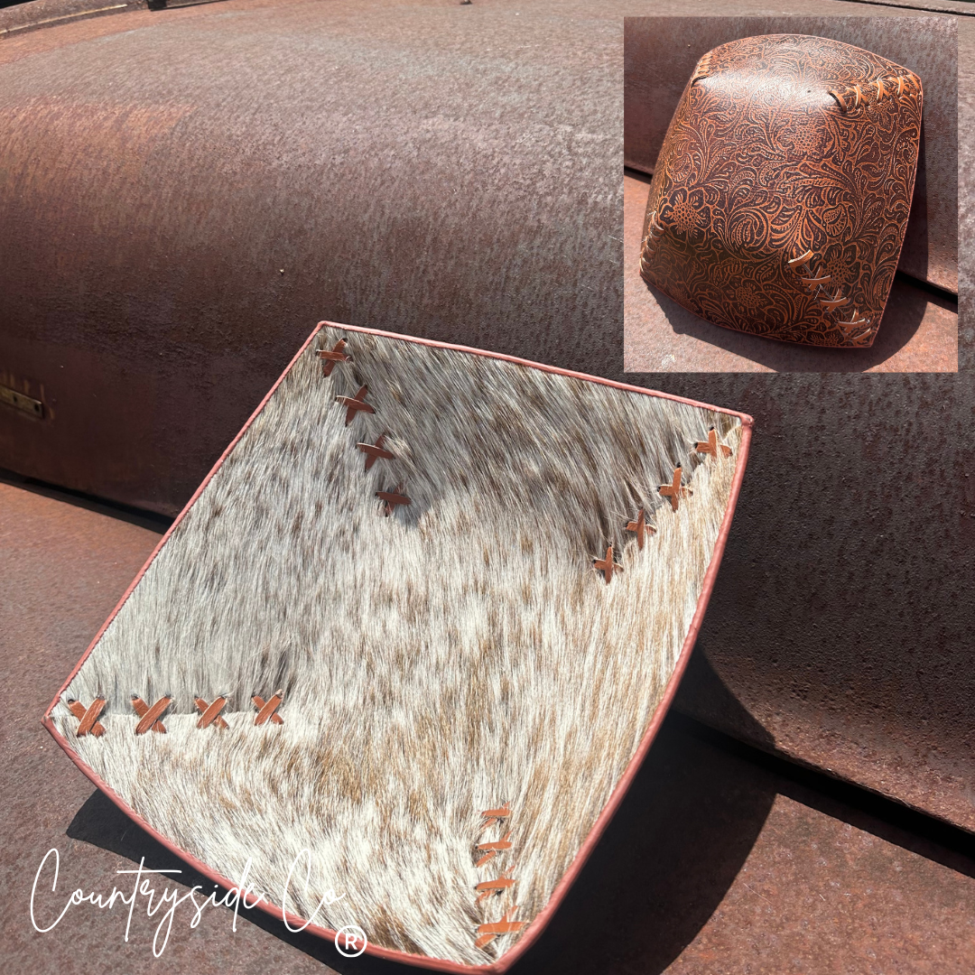 Cowhide Embossed Large Bowls
