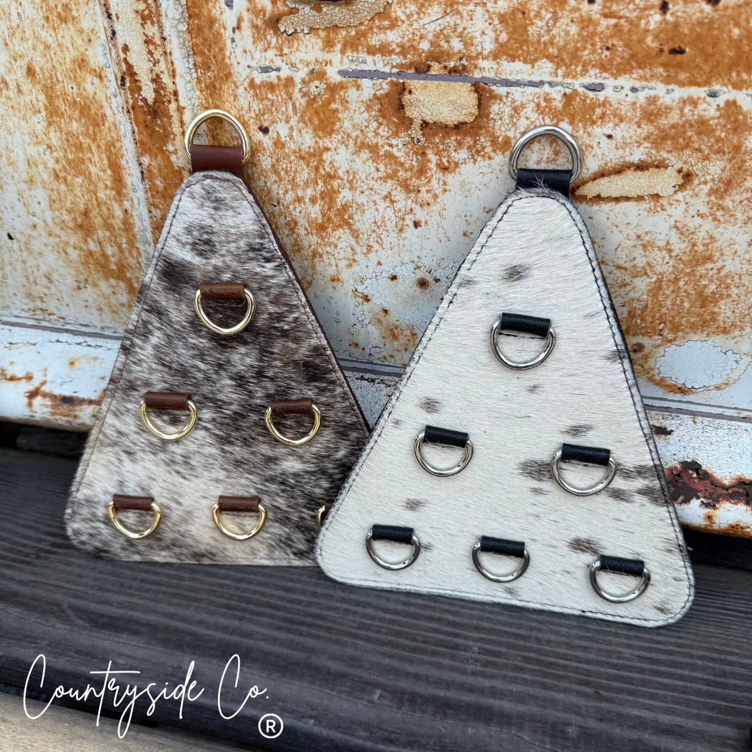 Cowhide Small Wild Rag Scarf Hanger