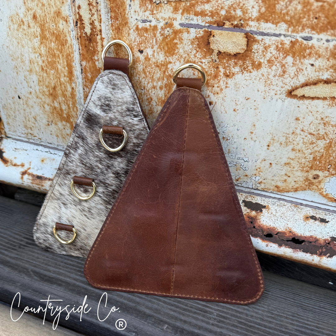 Cowhide Small Wild Rag Scarf Hanger