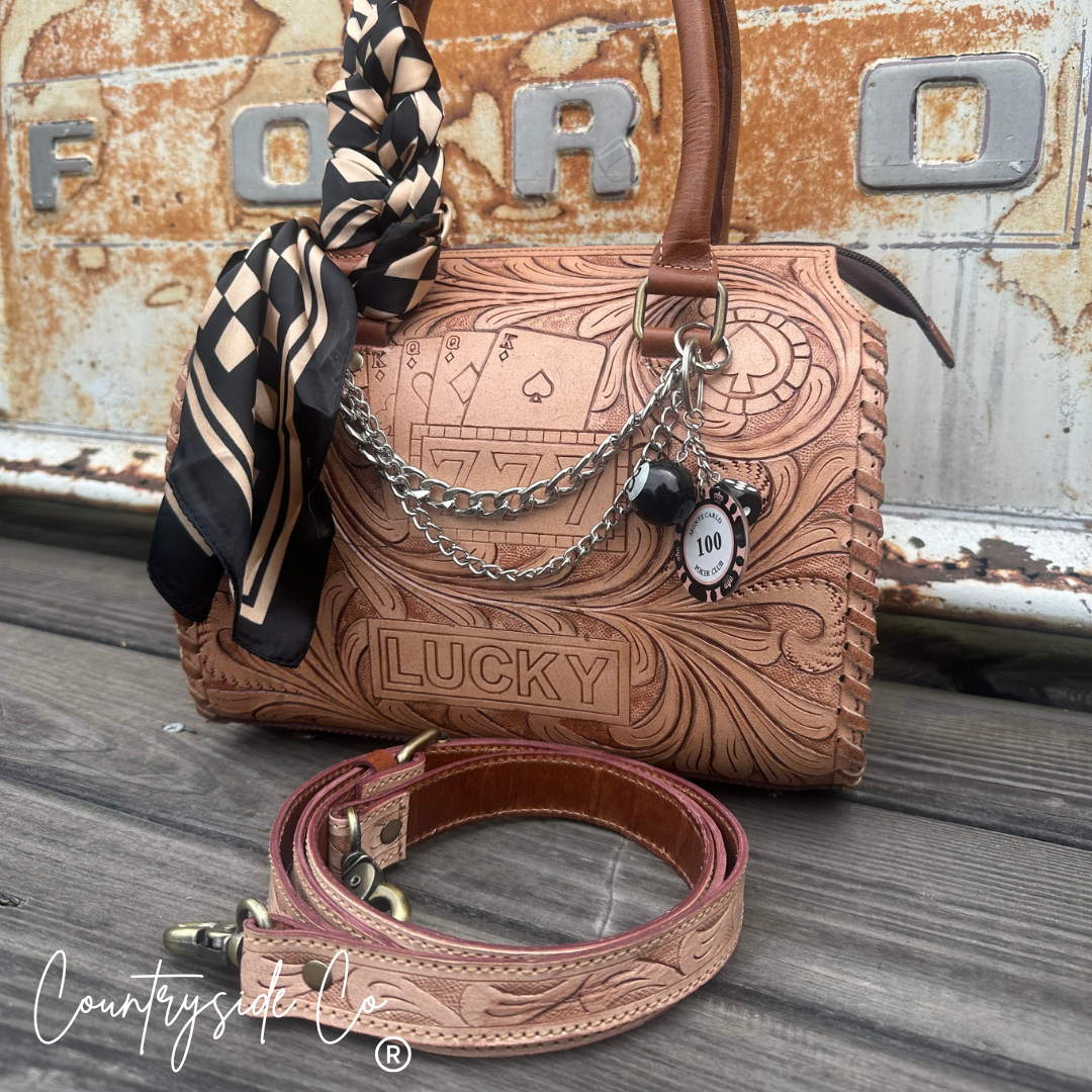 Midnight Desert Tooled Leather Speedy Bag Limited Edition