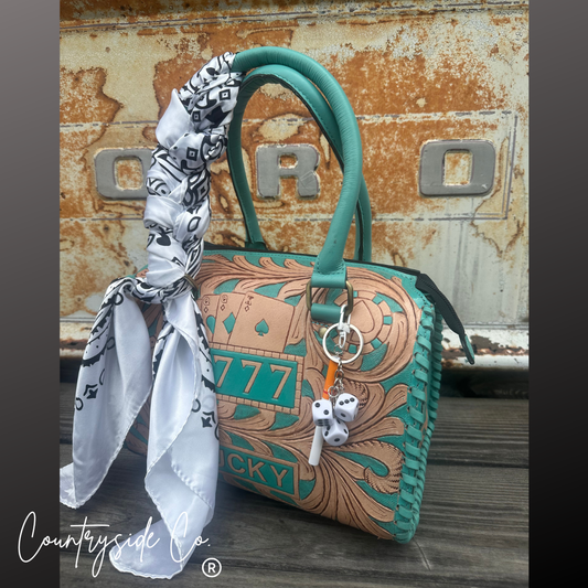 Hot Streak Tooled Leather Speedy Bag Limited Edition