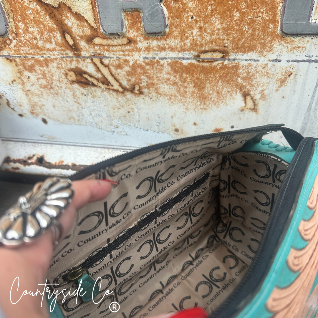 Hot Streak Tooled Leather Speedy Bag Limited Edition
