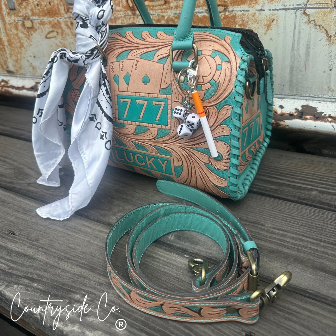 Hot Streak Tooled Leather Speedy Bag Limited Edition