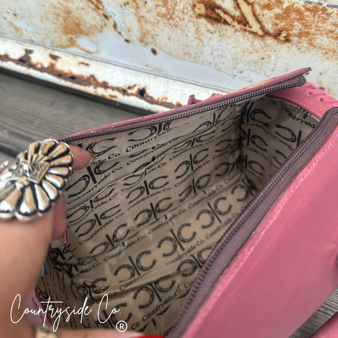 Retro Roller Tooled Leather Speedy Bag Limited Edition