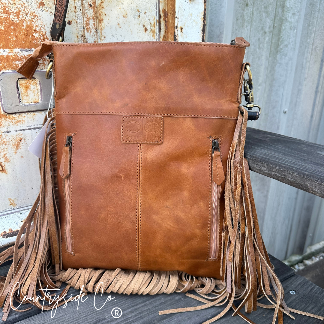 The Hell I Won't Cowhide Conceal Carry Purse