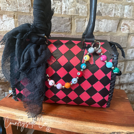 Lucky Break Leather Checkered Speedy Bag Limited Edition