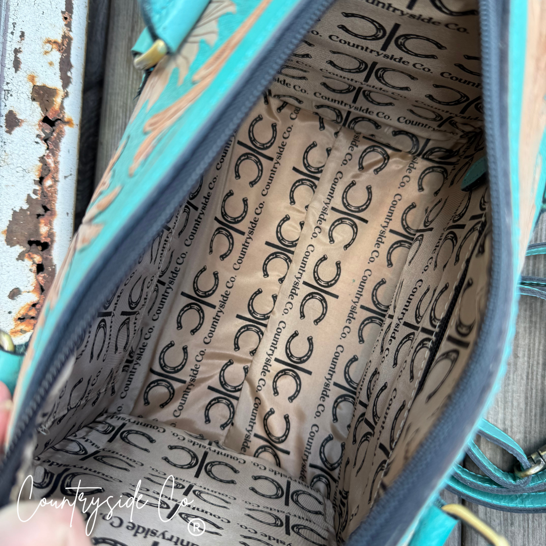 Alexandra Tooled Leather Speedy Bag