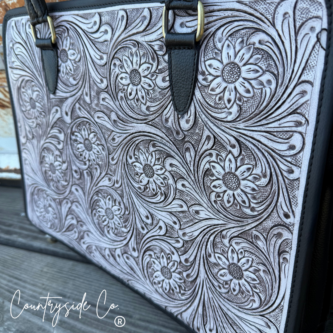 Sterling Ranch Tooled Leather Purse