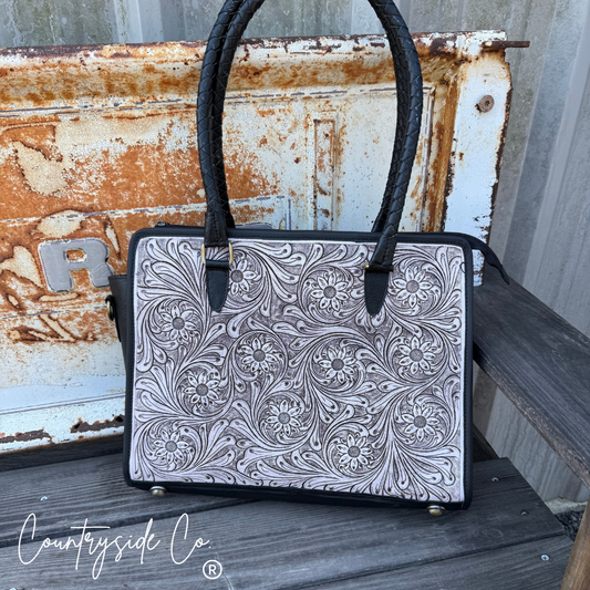 Sterling Ranch Tooled Leather Purse