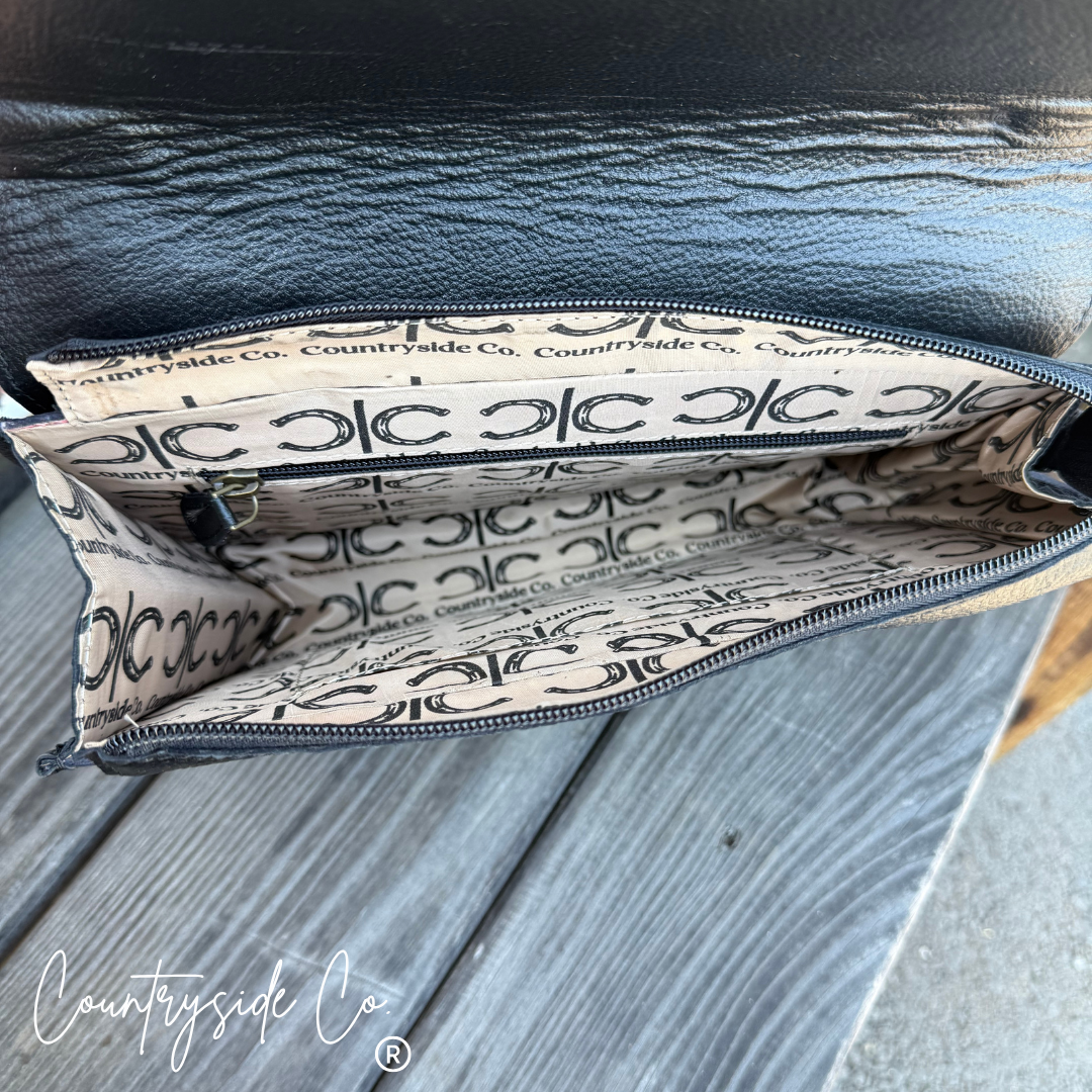 Prescott Tooled Leather Purse