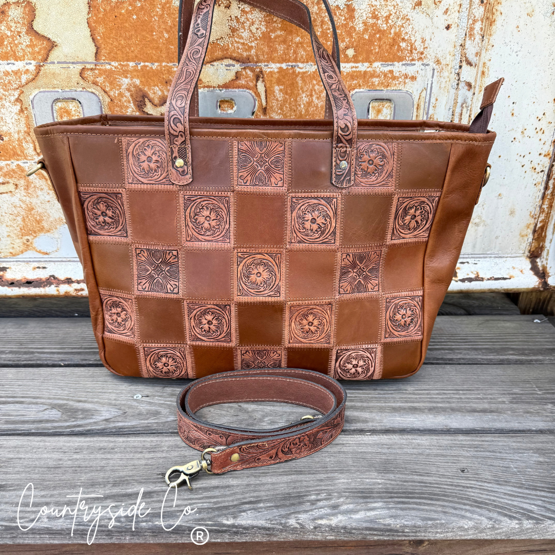 Kensington Leather Handbag
