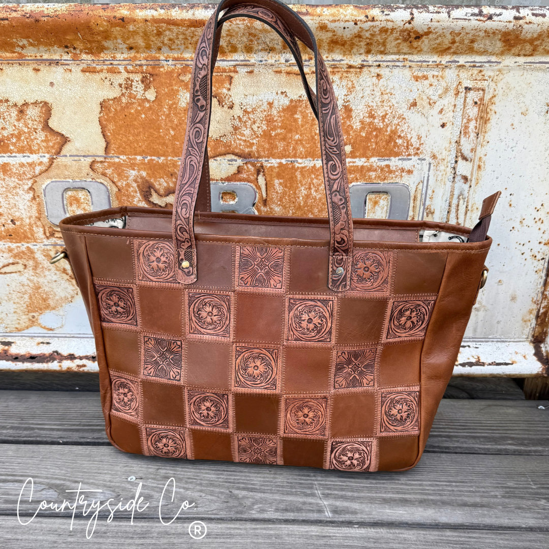 Kensington Leather Handbag