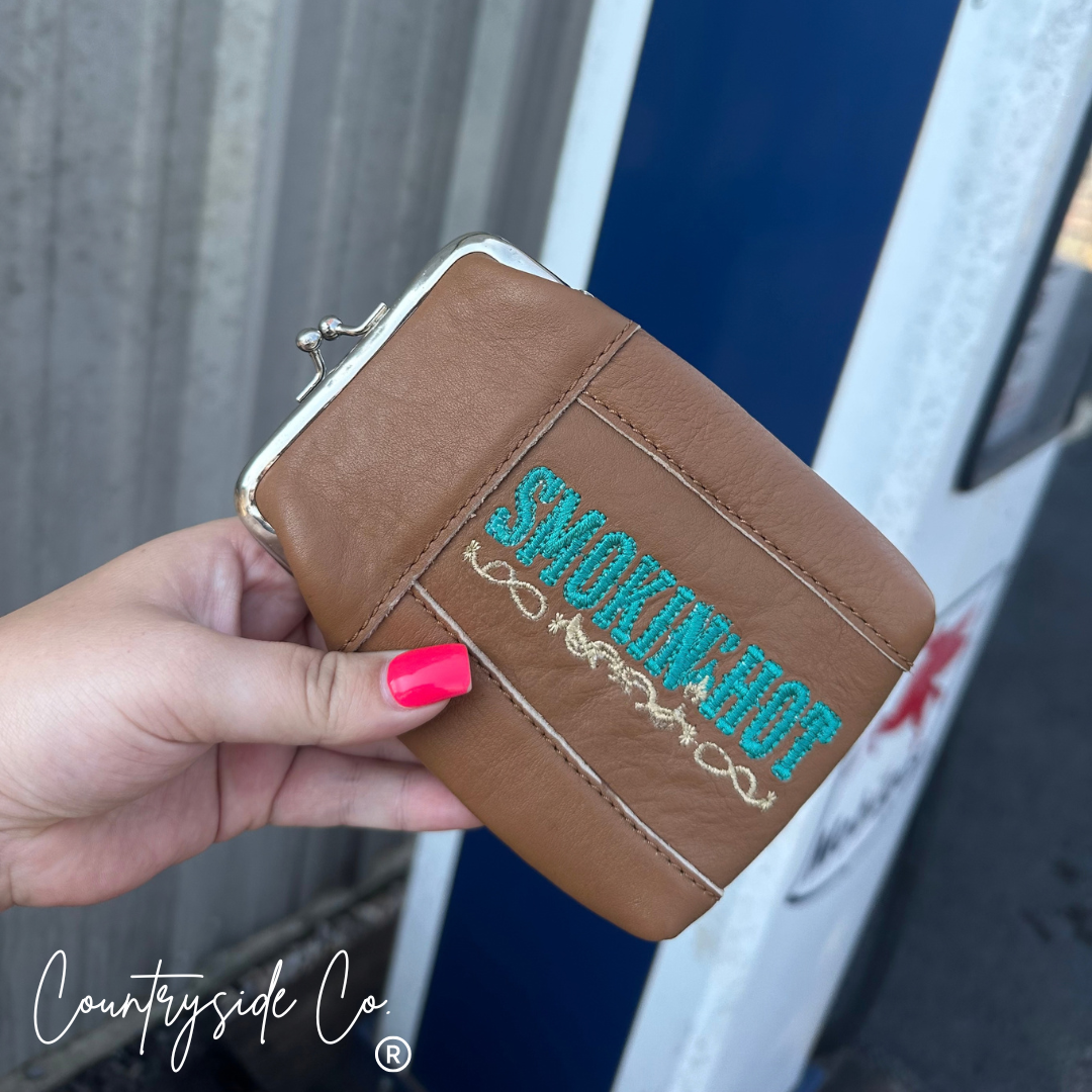 Neon Cowgirl Retro Pouch