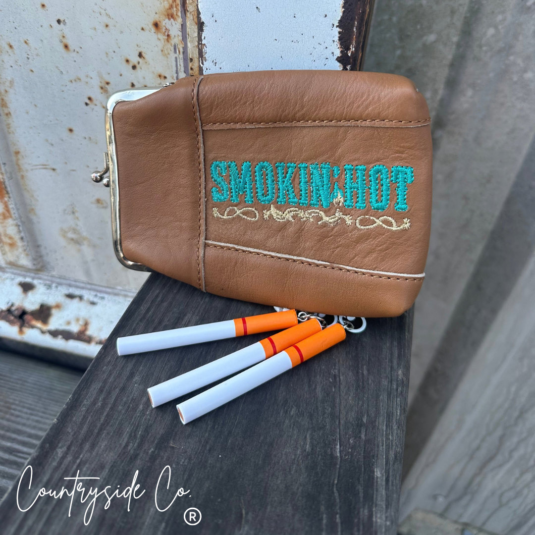 Neon Cowgirl Retro Pouch