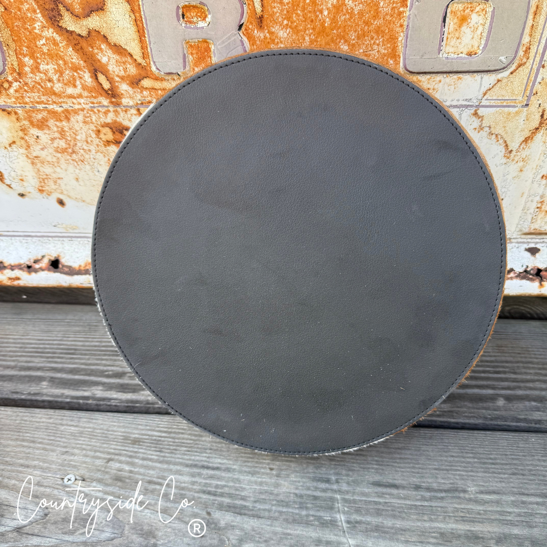 Koe Mallard Leather Cowhide Tray