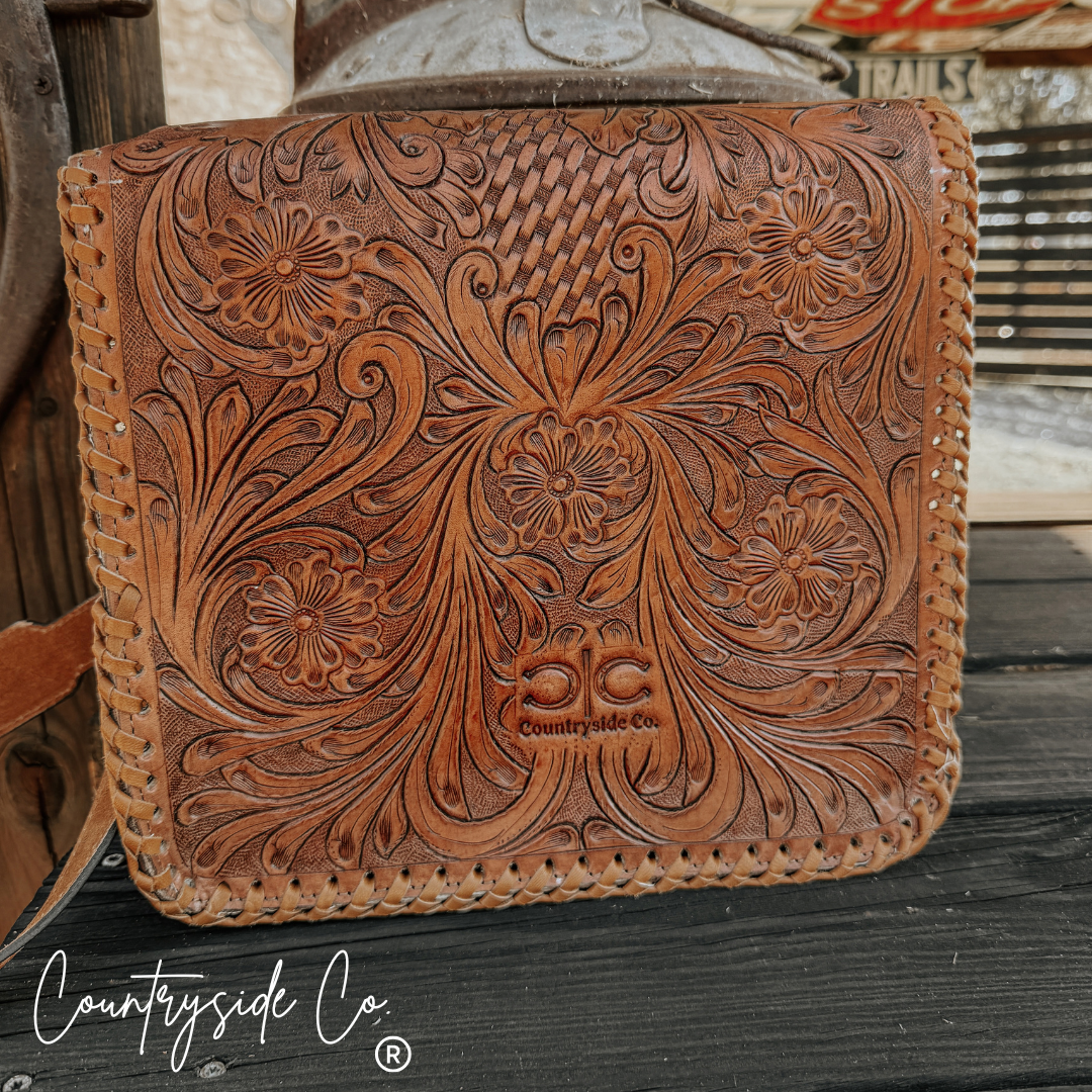 Huntress Cowhide Camo Handbag