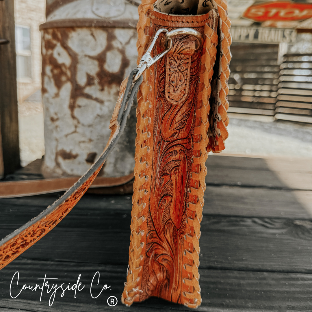 Huntress Cowhide Camo Handbag