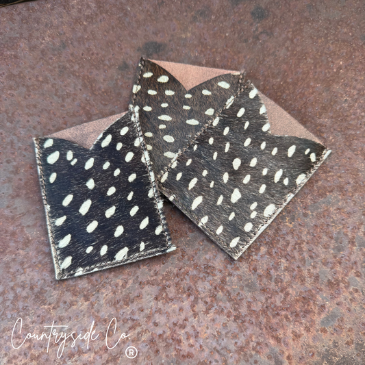 Wild Axis Cowhide Credit Card Holder