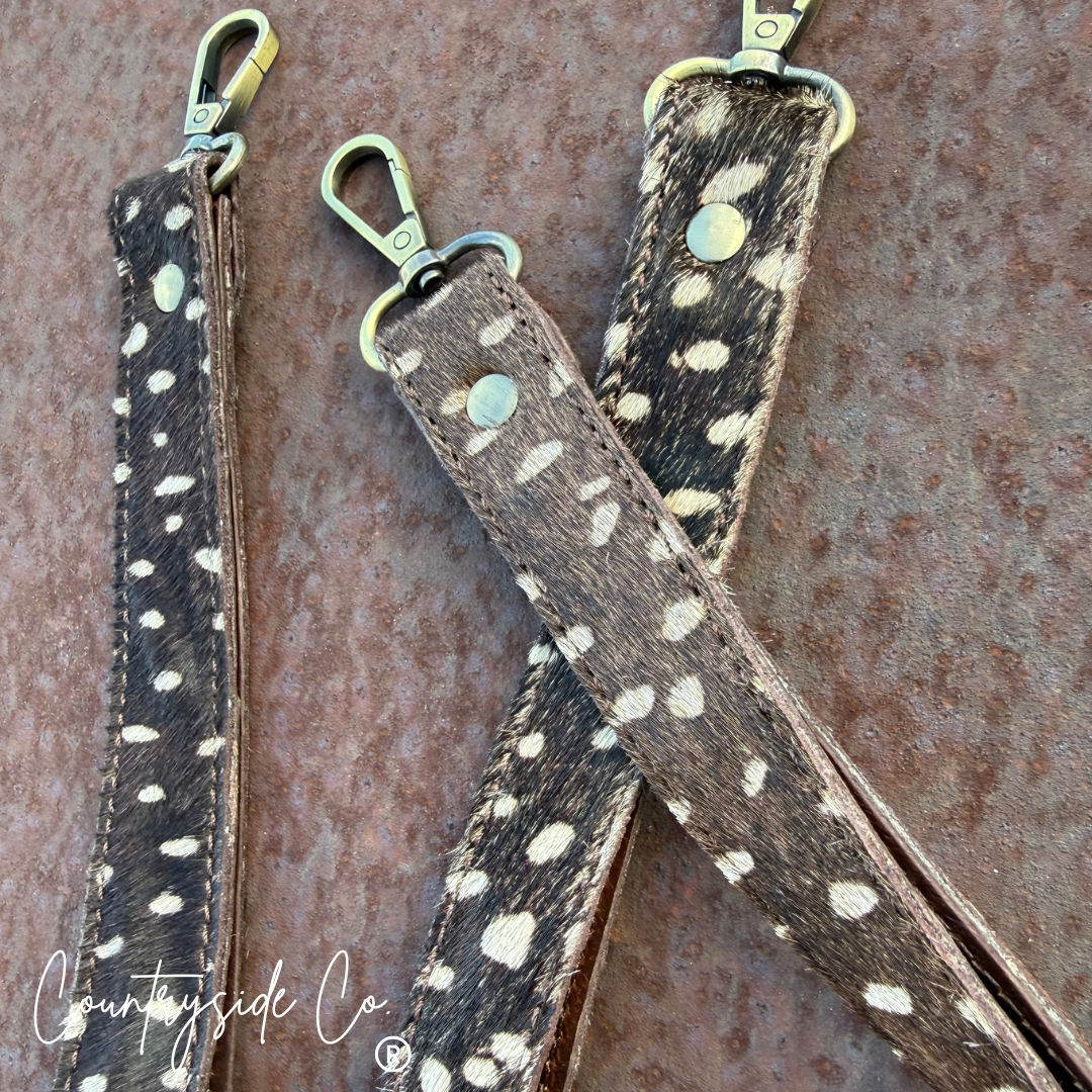 Wild Axis Cowhide Keychain Wristlet