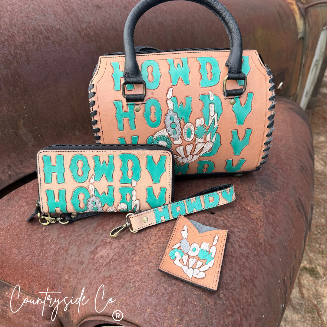 Howdy Leather Credit Card Holder Limited Edition