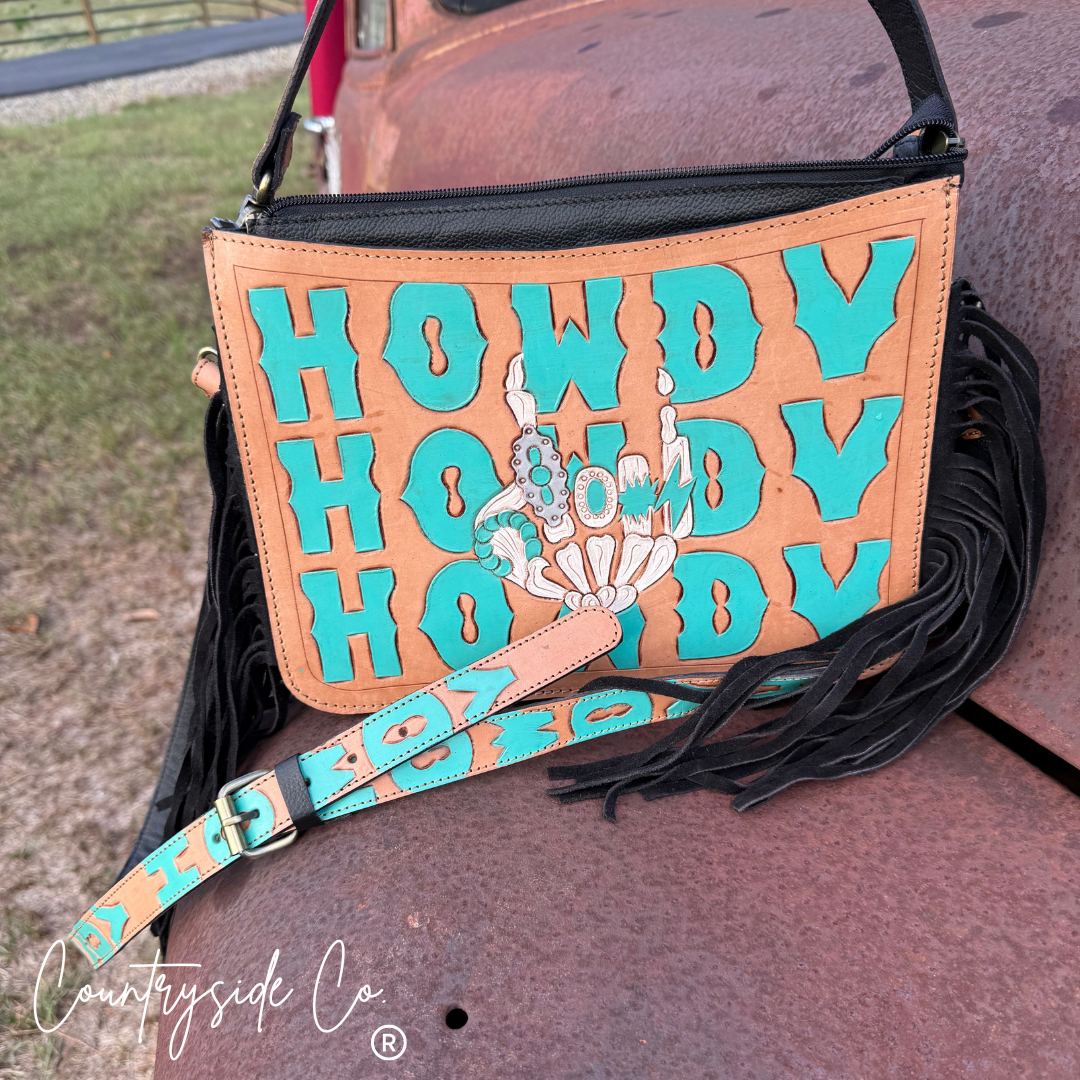 Howdy Leather Conceal Carry Purse Limited Edition