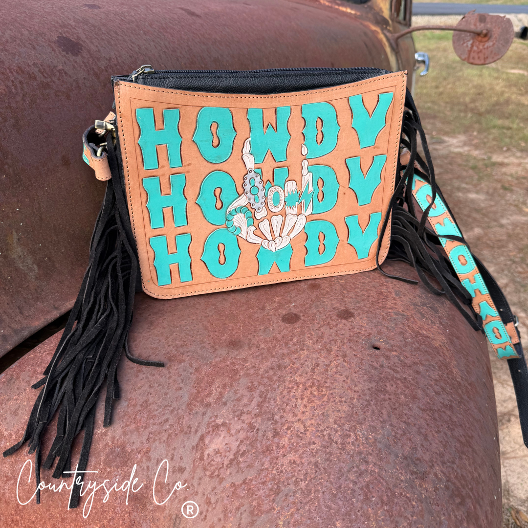 Howdy Leather Conceal Carry Purse Limited Edition