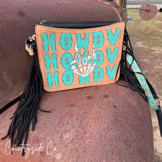 Howdy Leather Conceal Carry Purse Limited Edition