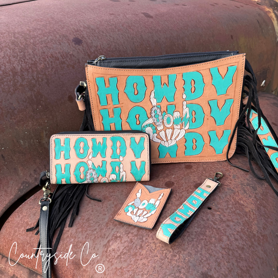 Howdy Leather Conceal Carry Purse Limited Edition