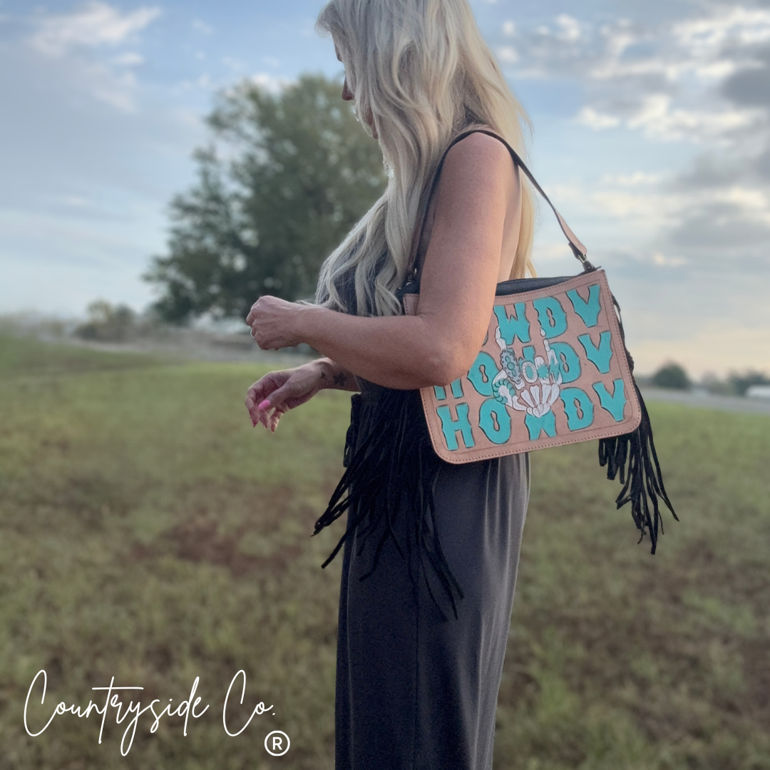 Howdy Leather Conceal Carry Purse Limited Edition