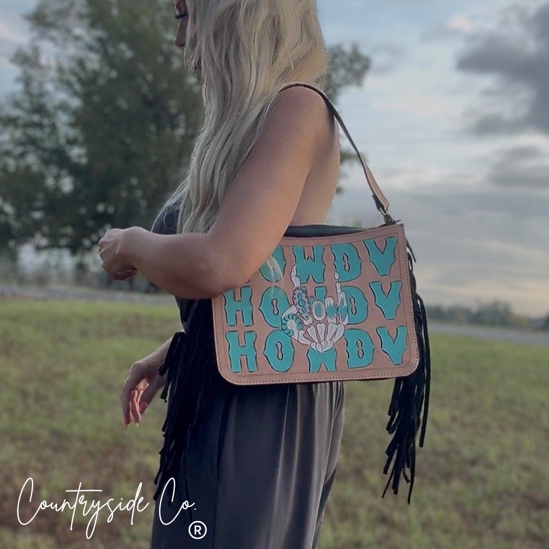 Howdy Leather Conceal Carry Purse Limited Edition