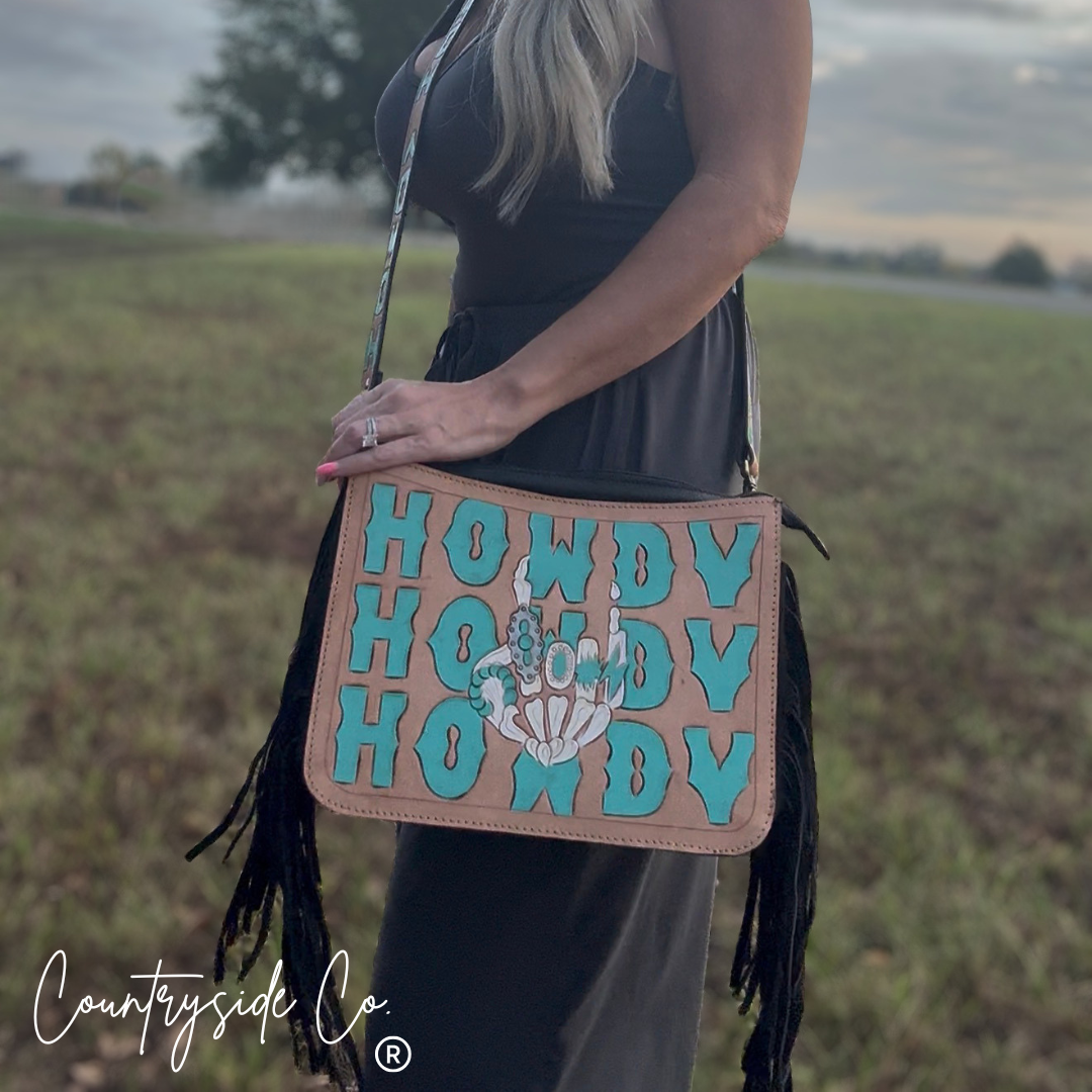 Howdy Leather Conceal Carry Purse Limited Edition