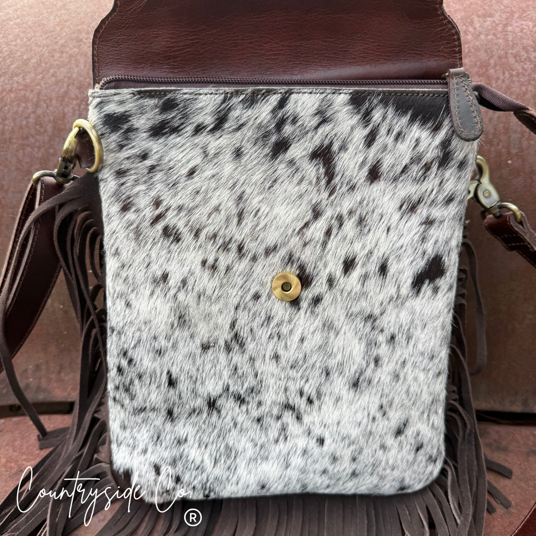 Sedona Cowhide Tooled Leather Purse