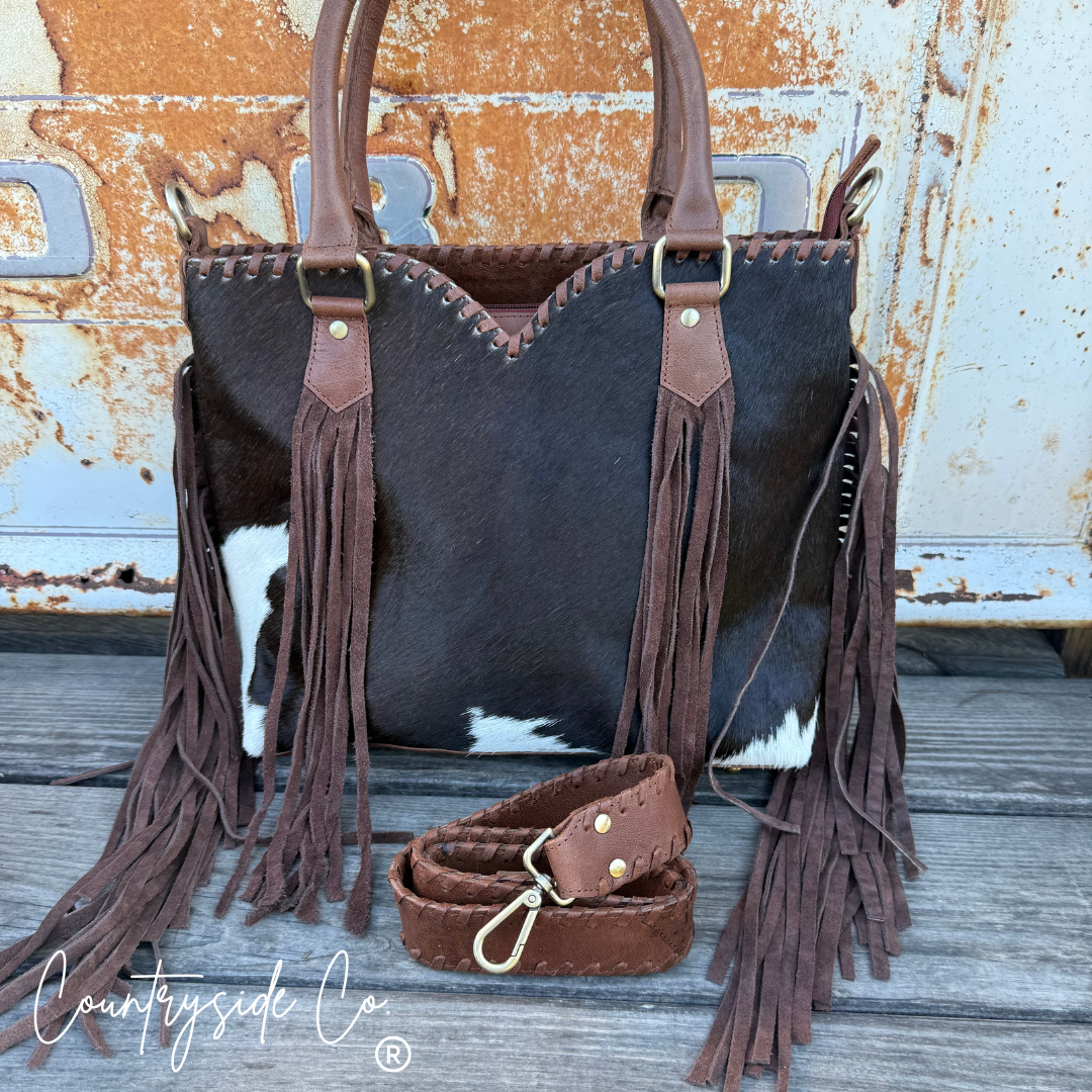 Wimberley Cowhide Purse