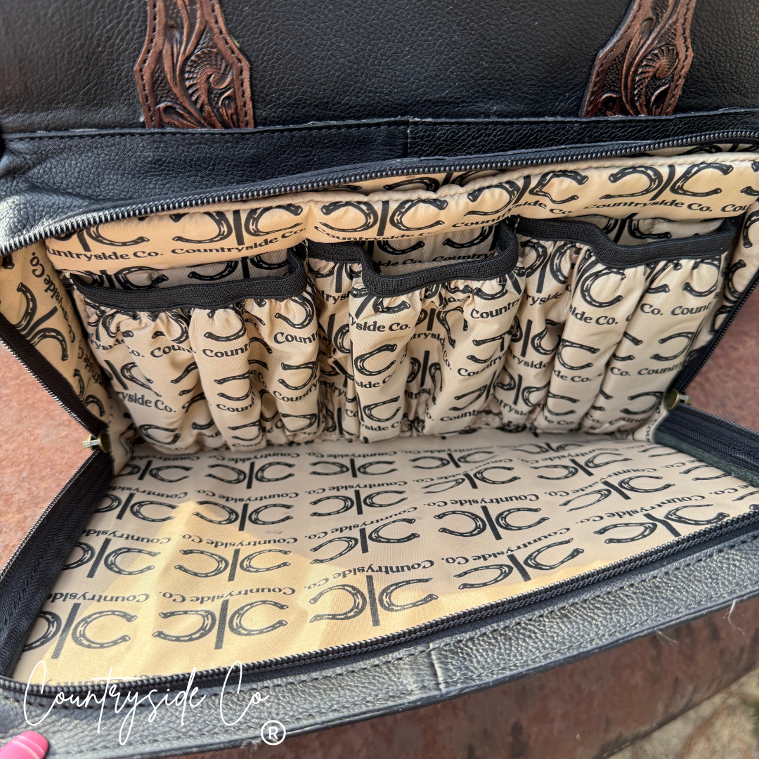 The Expedition Leather Diaper Bag Backpack