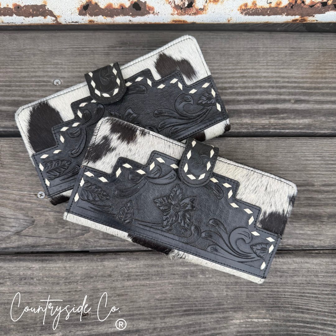 Coal Miner Loretta Cowhide Wallet