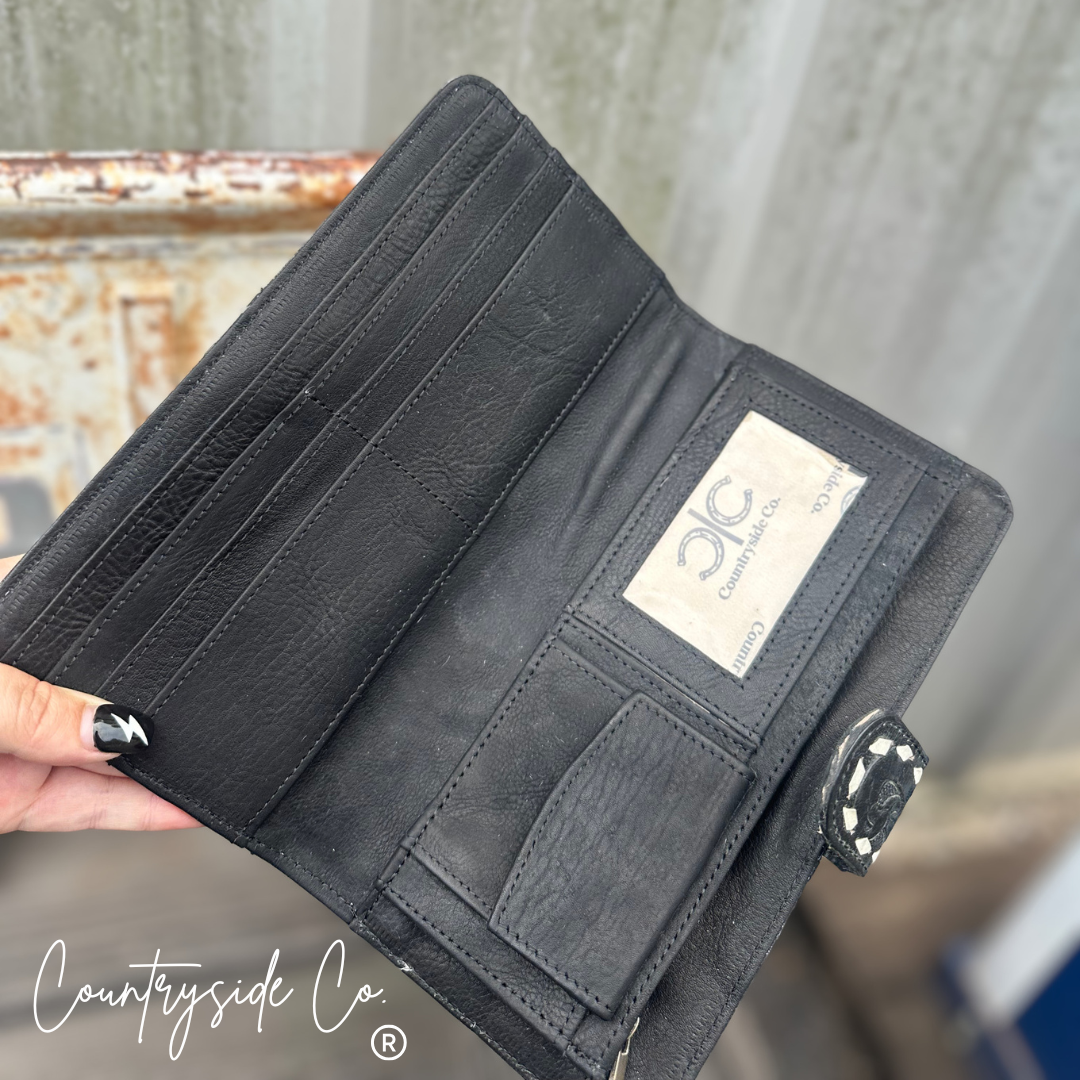 Coal Miner Loretta Cowhide Wallet