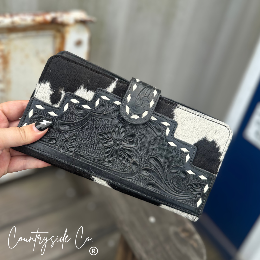 Coal Miner Loretta Cowhide Wallet