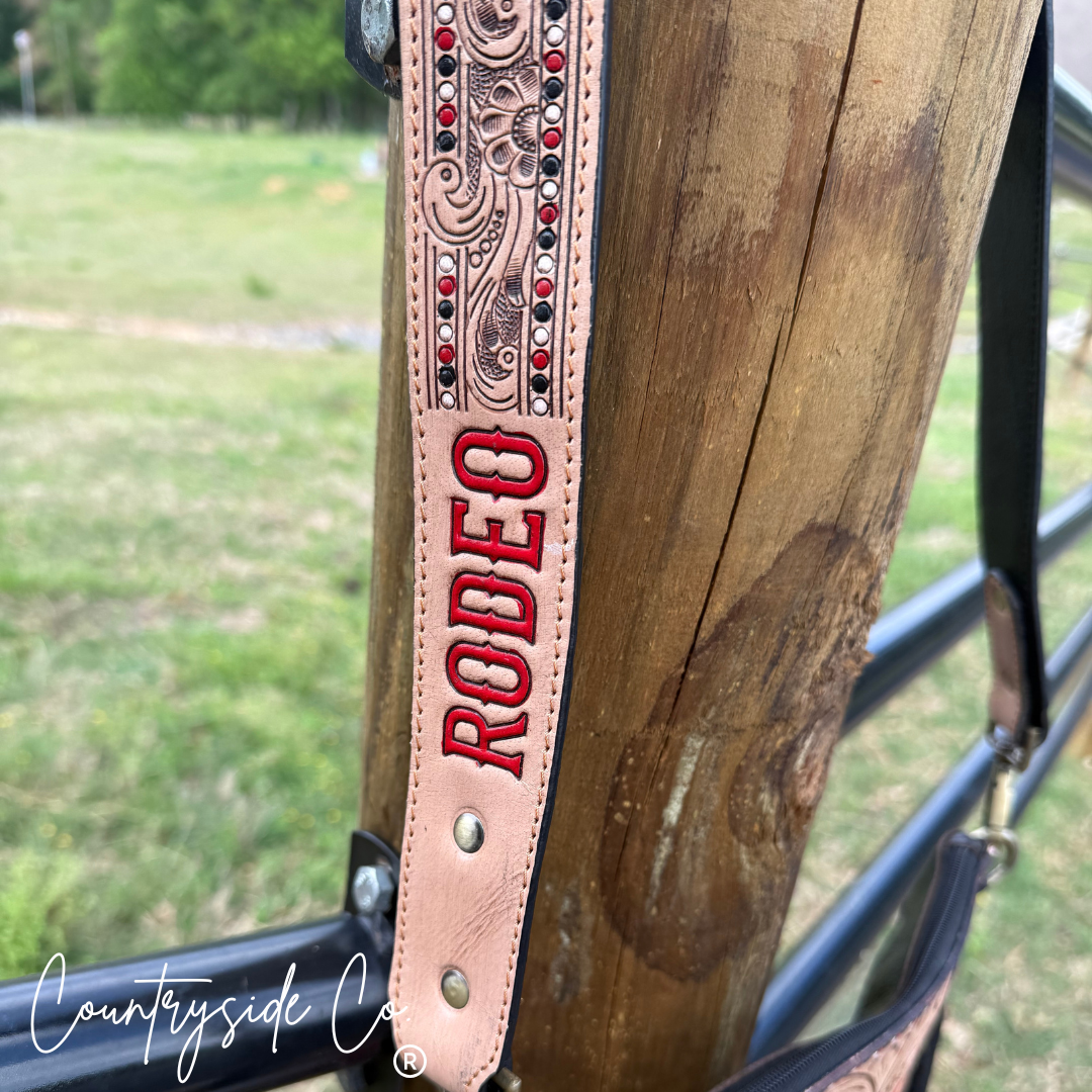 Rodeo Darling Clear Stadium NFR Fringe Purse