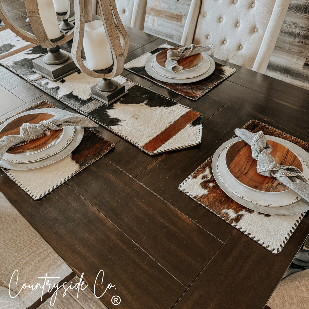 Cowhide Placemats
