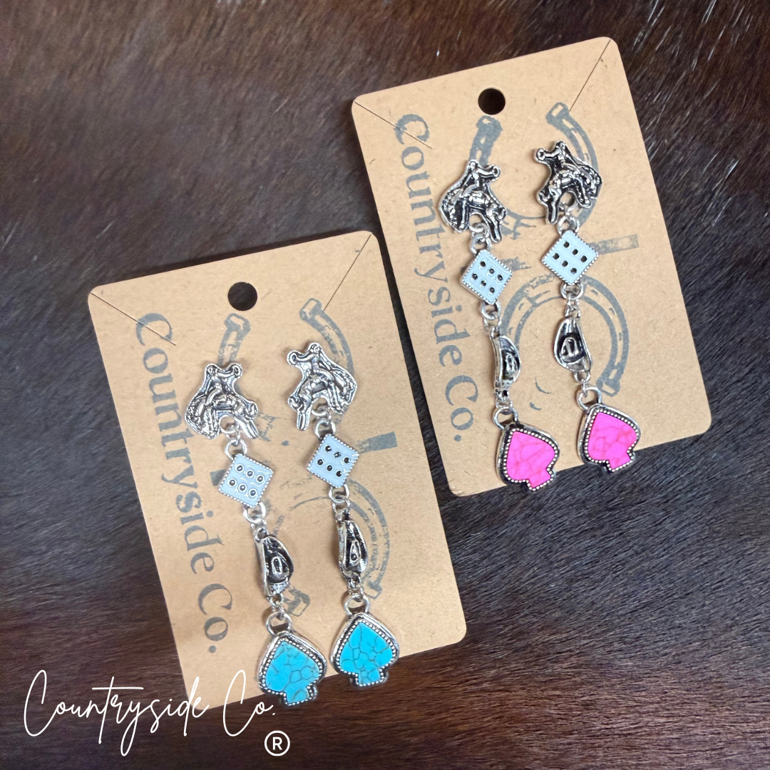 Bronco Roller Earrings