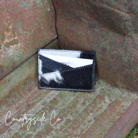 Coil Cowhide Credit Card Holder