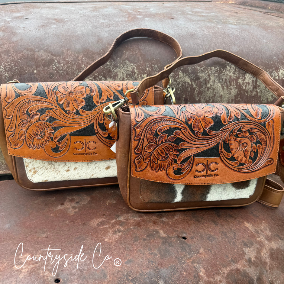 Western Cowhide Purses, Wallets & Weekender bags & More from Texas ...